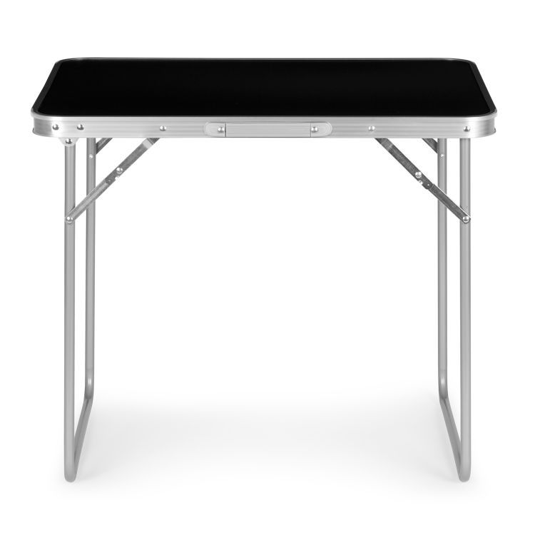 Összecsukható vendéglátóasztal 70x50 cm fekete