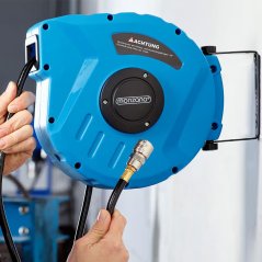 Derulator automat pentru furtun de aer 10 m 1/4"