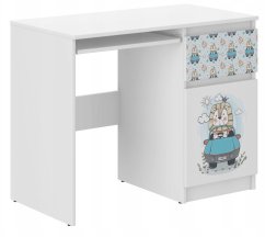 Scrivania per bambini con un grazioso leone 77x50x96 cm
