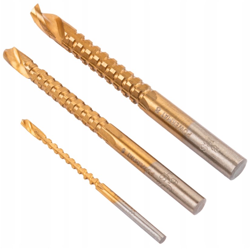Стъпаловидни свредла HSS 4-32 мм - комплект от 6 части