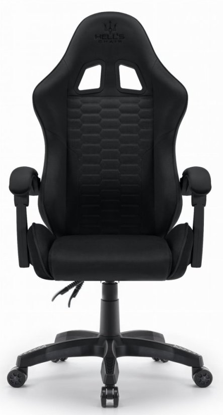 Gaming stol HC-1000 Črna tkanina