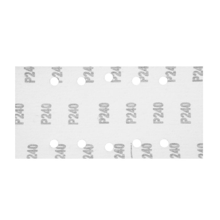 Carta vetrata velcrata 115 x 230 mm, K240, 5 pezzi, con fori 54H007 GRAFIT