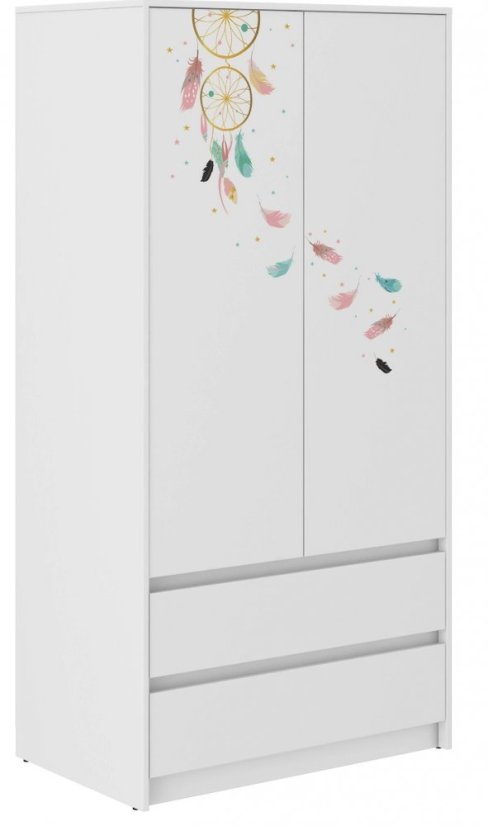 Kindergarderobe mit Traumfänger 180x55x90 cm