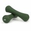 Fitness set neoprénových činiek v zelenej farbe 2x2 kg