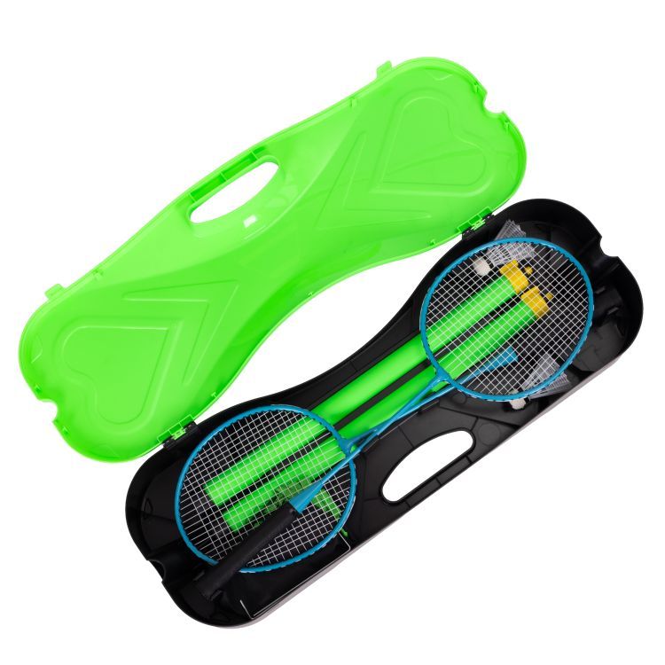 Set da badminton MovePro con rete e racchette