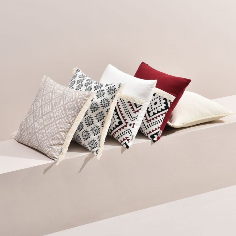 Obliečka na vankúš Coco v boho štýle 40 x 40 cm 