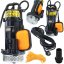 Pompă submersibilă cu flotor - 6000 l/h, deplasare 14 m