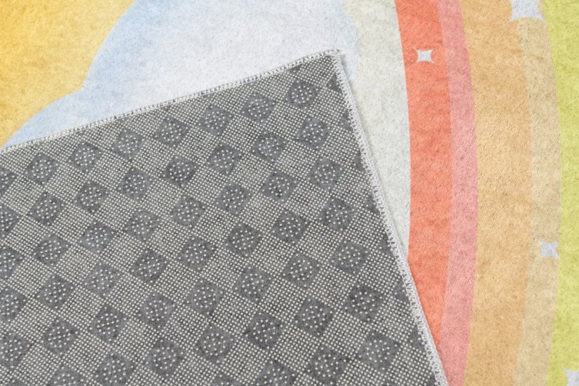 Detský koberec s motívom rozprávkového zámku 