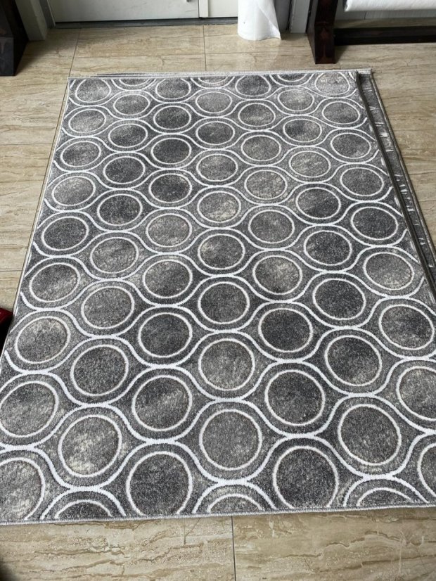 Modern szőnyeg geometrikus mintával Enigma