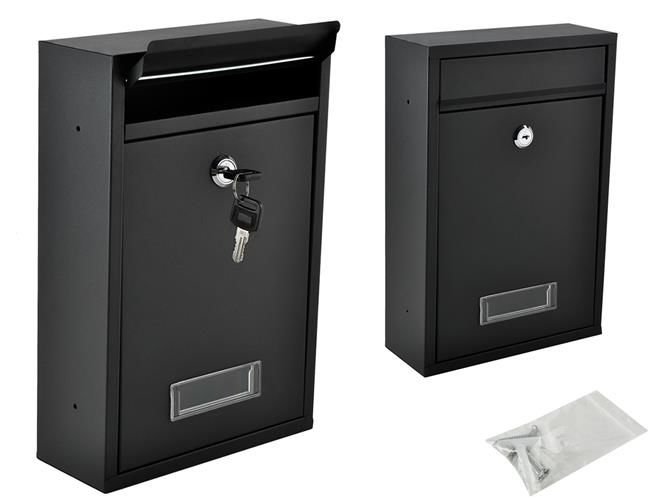 Briefkasten schwarz