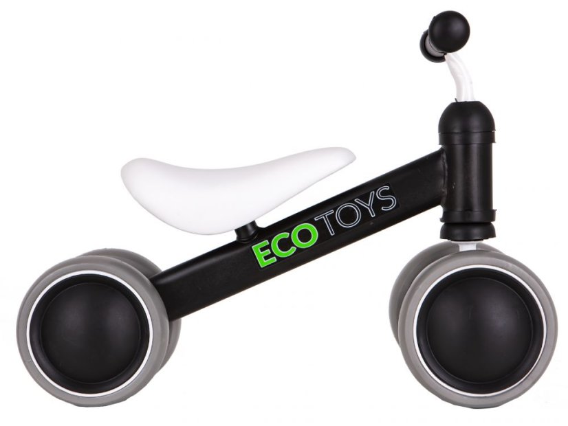 Dětská koloběžka v černé barvě ECOTOYS