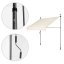 Tenda da sole per terrazza con inclinazione regolabile - beige