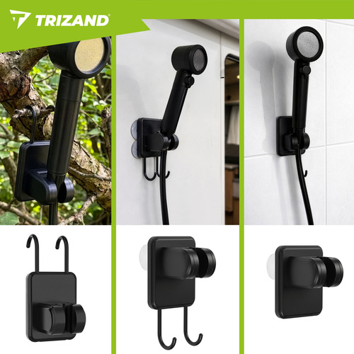 Duș de camping portabil reîncărcabil USB cu pompă - 8000 mAh