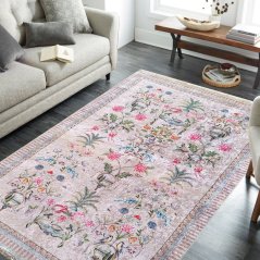 Romantična vintage preproga z botaničnim vzorcem