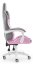 Herné kreslo Rainbow Pink Gray Mesh
