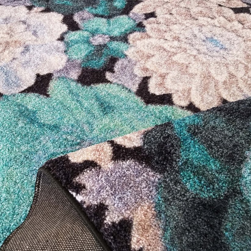 Originalni tepih s cvjetnim uzorkom