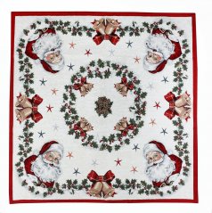 Božični tapiserijski prt Santa 90x90 cm