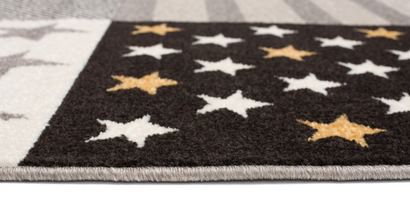 Rozkošný koberec s hvězdami