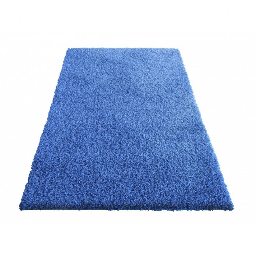 Modrý koberec z kolekce SHAGGY