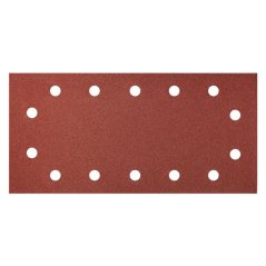 Carta vetrata a strappo 115 x 230 mm, K180, 5 pezzi, con fori 55H725 GRAPHITE