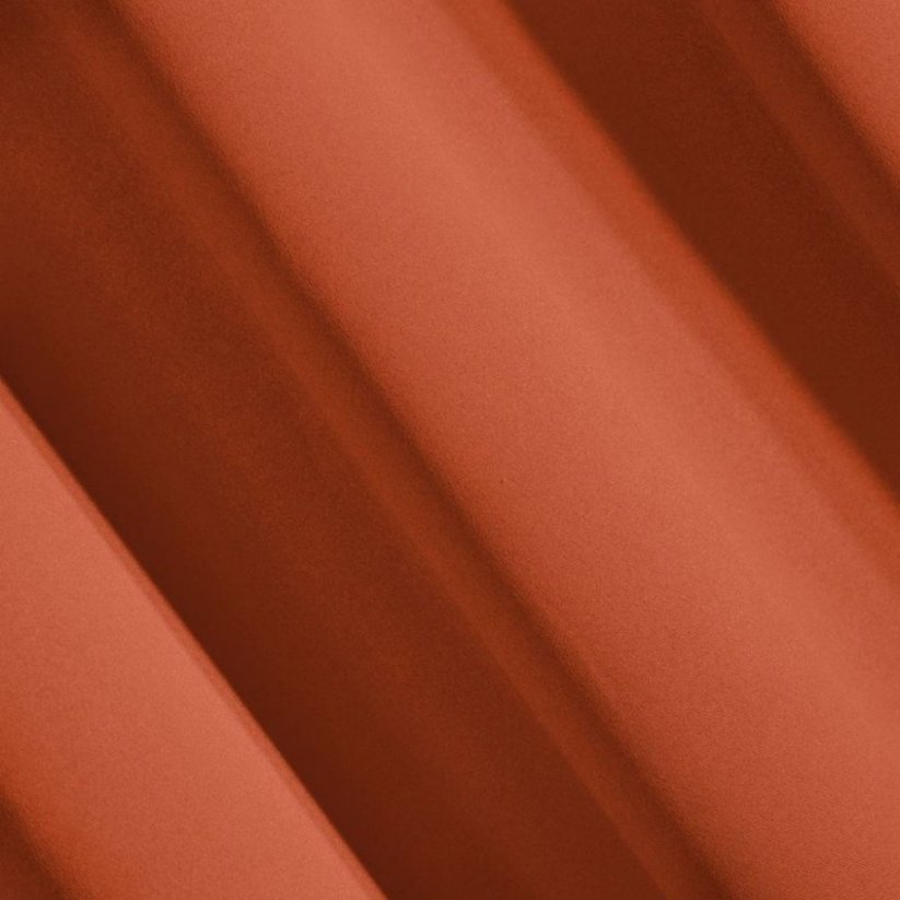 Модерна затъмняваща завеса в цвят керемида