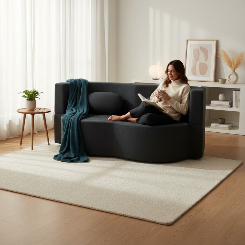 Inovatívna kompresná rozkladacia pohovka