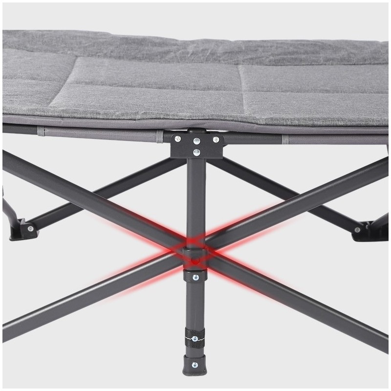 Skladacie turistické lehátko 187 × 68 cm – kompaktné a pohodlné