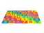 Tappetino puzzle in gomma per bambini con lettere e numeri, 178x178 cm 36 pz