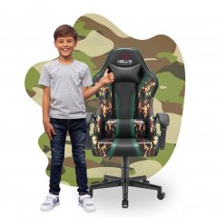 Dětská hrací židle HC - 1005 HERO Army