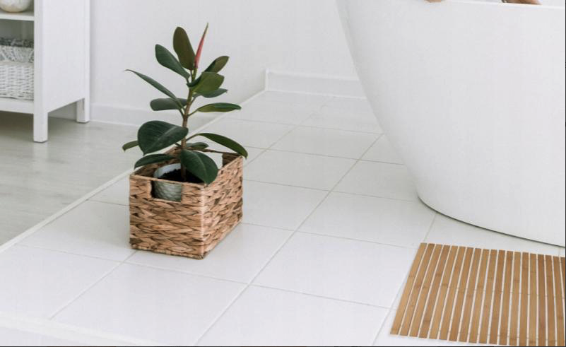 Bambusová koupelnová předložka 50 x 70 cm
