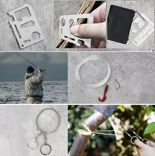 Survival Kit 32 in 1 mit wasserdichtem Koffer