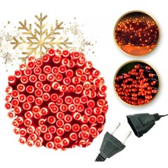 Weihnachtsbeleuchtung für innen, verschiedene Längen - rot