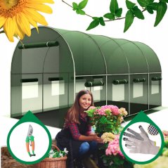 Zesílený zahradní fóliovník PREMIUM 2,5 × 4 m + DÁREK