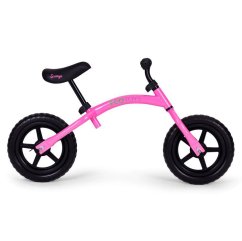 Gyermek egyensúlyozó kerékpár - kerékpár rózsaszínben