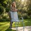 Set de 2 scaune de grădină – scaune confortabile și practice pentru balcon și terasă