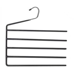 Praktický kovový věšák na kalhoty