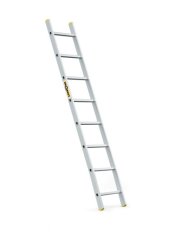 Oporný rebrík z hliníka s 8 stupňami a nosnosťou 150 kg Oporný rebrík z hliníka s 8 stupňami a nosnosťou 150 kg