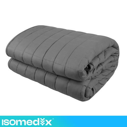 Zátěžová senzorická deka s bavlněným potahem 8 kg 200 x 150 cm – šedá