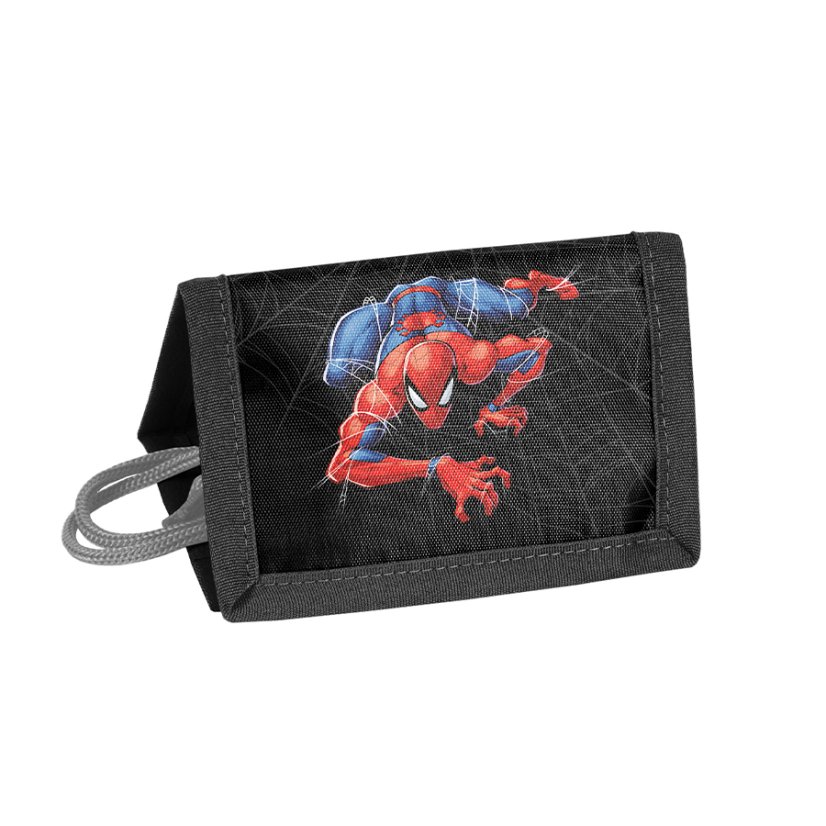 Školski set Spider-Man od 4 dijela – školska torba, pernica, vrećica za obuću i novčanik