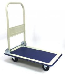 Cărucior cu platformă de transport, 4 roți, capacitate de 150 kg