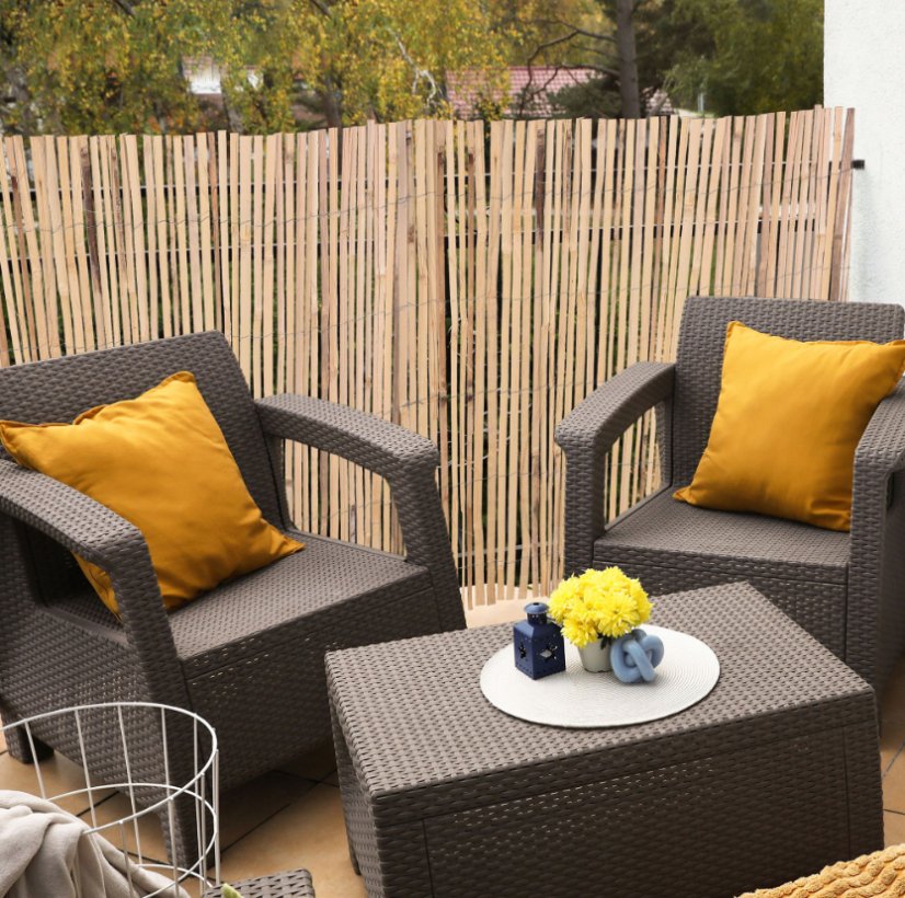 Bambusový plot 200 cm x 500 cm