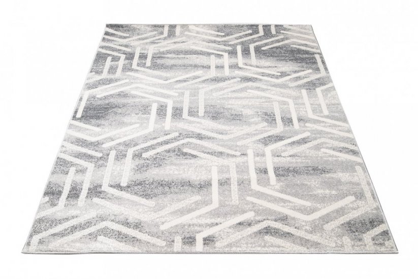 Lydia Modern bézs színű szőnyeg geometrikus mintával