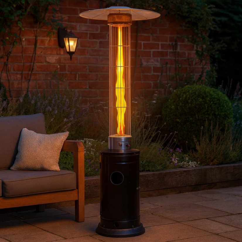 Riscaldatore per terrazze a gas, radiante - 5000-12500 W