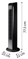 Věžový ventilátor NEO TOOLS 50 W
