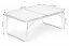 Zložljiva gostinska miza 60x40 cm bela