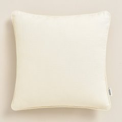 Elegantní povlak na polštář v krémové barvě 40 x 40 cm