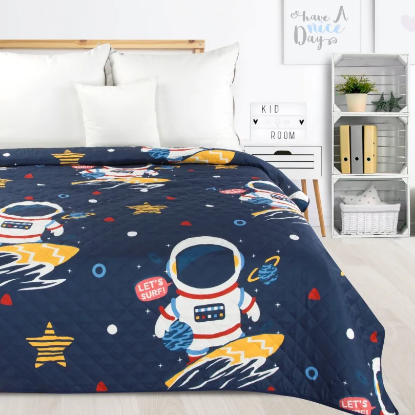 Gyermek ágytakaró űrhajósokkal