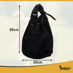 Pohodlná prenosná taška pre psov a mačky so širokým popruhom