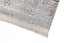 Tappeto di design vintage bianco-grigio chiaro con motivi
