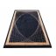 Стилен килим с пискюли и златен мотив - Размерът на килима: Ширина: 80 см | Дължина: 300 см